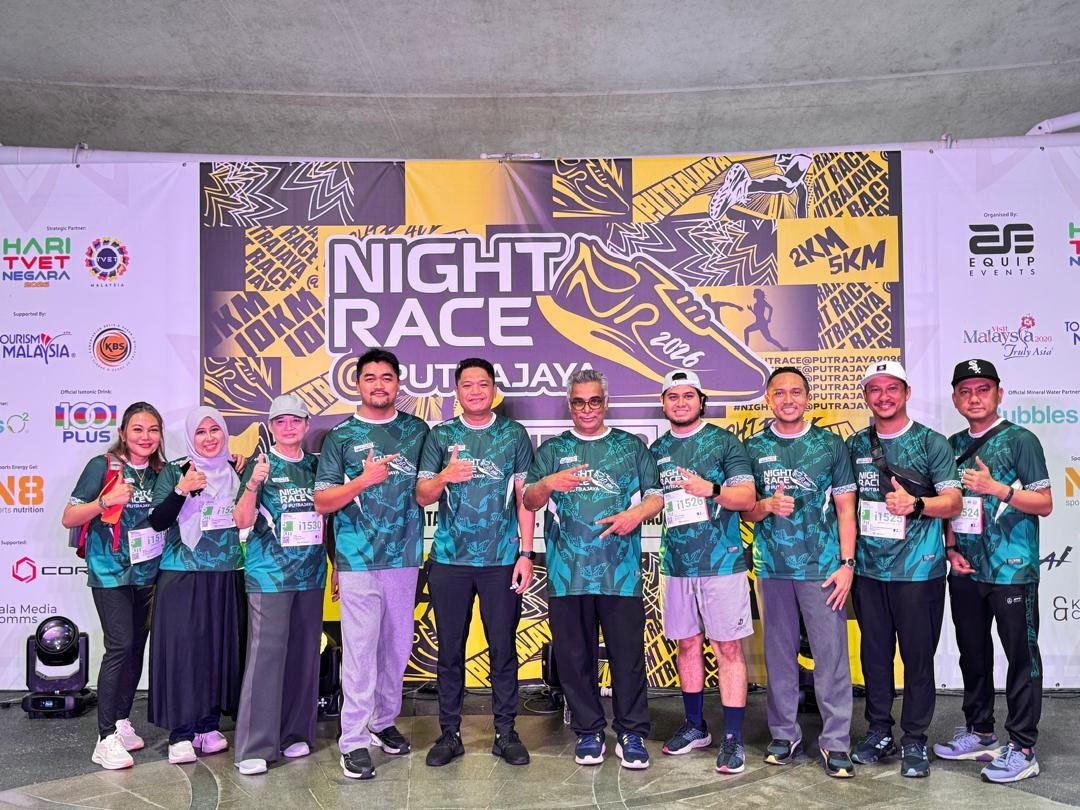 Putrajaya Night Run organised by the team